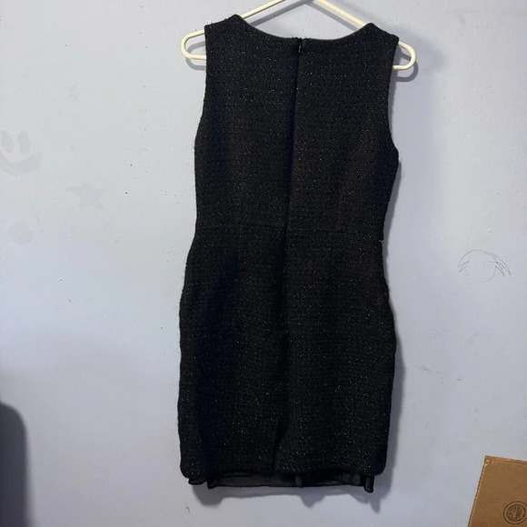 Rinascimento dress size Medium, black cotton wool blend - Picture 5 of 8